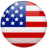 USA flag icon representing dental tourism options with a Tijuana dentist